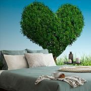 WALLPAPER HEART-SHAPED TREE - WALLPAPERS NATURE - WALLPAPERS