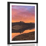 POSTER WITH MOUNT ENCHANTING LANDSCAPE - NATURE - POSTERS
