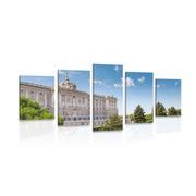 5 részes kép Királyi palota Madridban