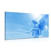 CANVAS PRINT BEAUTIFUL ANGEL IN THE SKY - PICTURES OF ANGELS - PICTURES