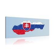 KÉP SZLOVÁKIA TÉRKÉPE ÁLLAMI JELVÉNNYEL - TÉRKÉPES KÉPEK - KÉPEK