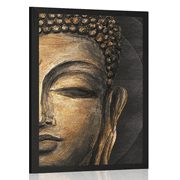 Poster Gesicht von Buddha
