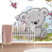 WALLPAPER CUTE TEDDY BEAR - CHILDRENS WALLPAPERS - WALLPAPERS