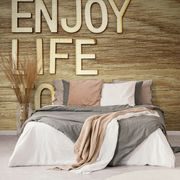 ТАПЕТ – С ЦИТАТ - ENJOY LIFE TODAY - ТАПЕТИ - 🔥 ТОТАЛНА РАЗПРОДАЖБА