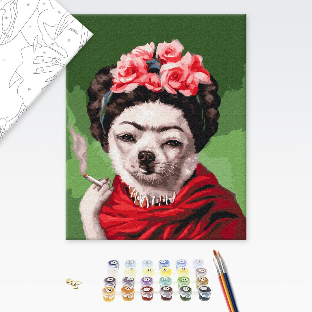 Acquista RUOPOTY Animali Pittura fai da te con i numeri Pittura a olio