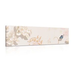 SLIKA VINTAGE MRTVA PRIRODA - LEPTIR - VINTAGE I RETRO SLIKE - SLIKE