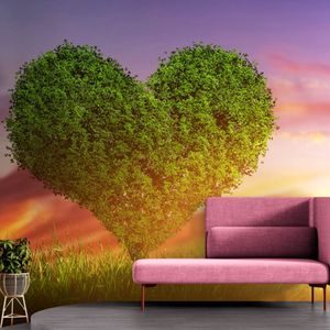 WALLPAPER HEART-SHAPED TREE - WALLPAPERS NATURE - WALLPAPERS