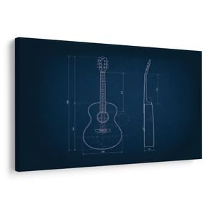 KÉP AKUSZTIKUS GITÁR MŰSZAKI RAJZ - ZENEI KÉPEK - KÉPEK