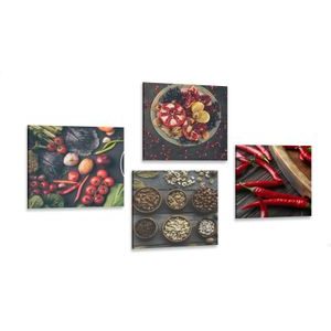 SET TABLOURI SPECIALITĂȚI CULINARE - COMPOZIȚIE DE TABLOURI - TABLOURI