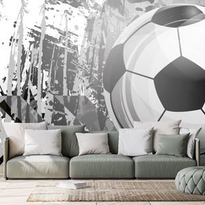 SELF ADHESIVE WALLPAPER GRAY VICTORY BALL - SELF-ADHESIVE WALLPAPERS - WALLPAPERS