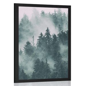 Plagát hory v hmle