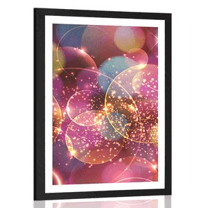 AFFICHE – ABSTRACTION SCINTILLANTE - ABSTRAIT ET À MOTIFS - AFFICHES