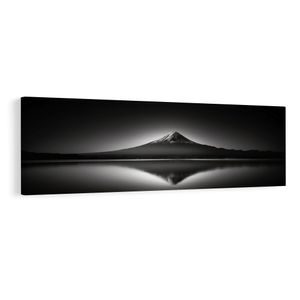 OBRAZ KLIDNÁ NOC U JEZERA - OBRAZY HORY - OBRAZY