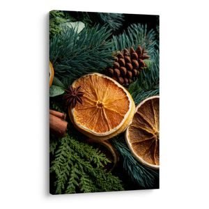 VÁNOČNÍ OBRAZ ZIMNÍ POHÁDKA S KOŘENÍM - VÁNOČNÍ A ZIMNÍ OBRAZY - PICTURES