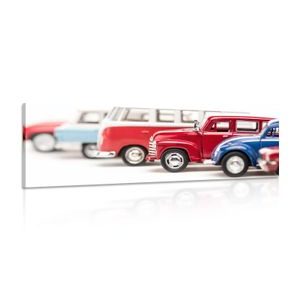 CANVAS PRINT COLORFUL CAR MODELS - PICTURES CARS - PICTURES