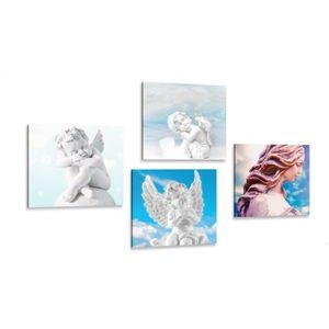 CANVAS PRINT SET HEAVENLY JOY - SET OF PICTURES - PICTURES