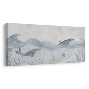 OBRAZ PODMOŘSKÝ SVĚT S VELRYBAMI - PICTURES OF A WHALE - PICTURES