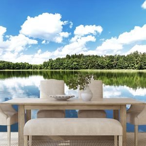 ZELFKLEVEND FOTOBEHANG NATUUR IN DE ZOMER - ZELFKLEVEND FOTOBEHANG - FOTOBEHANG