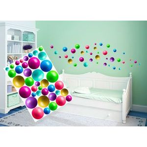 Decorative wall stickers balls