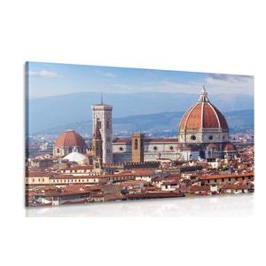 CANVAS PRINT GOTHIC CATHEDRAL IN FLORENCE - PICTURES OF CITIES - PICTURES