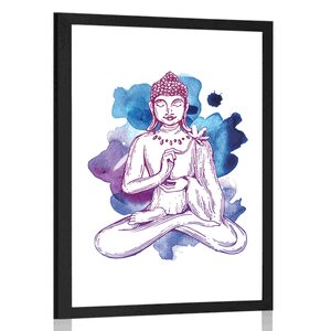 POSTER ILLUSTRATION OF BUDDHA - FENG SHUI - POSTERS