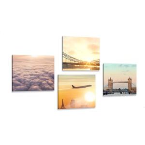 BILDER-SET LONDON MIT SONNENAUFGANG - BILDERSETS - BILDER