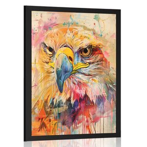 PLAKAT ORLA POPUT SLIKE NA PLATNU - PTICE - PLAKATI
