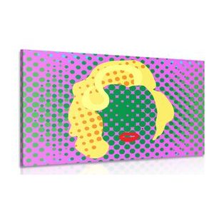 TABLEAU SUR TOILE – MARILYN MONROE STYLE POP ART - TABLEAUX DE POP ART - TABLEAUX