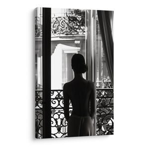 OBRAZ SILUETA U OKNA - PICTURES OF WOMEN - PICTURES