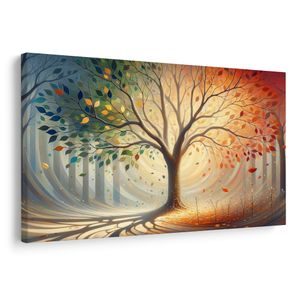 TABLOU ARBORELE VIEȚII ÎN SIMFONIE DE CULORI - TABLOURI ARBORII VIEȚII - TABLOURI