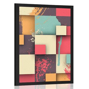 POSTER ABSTRACT TEXTURE - ABSTRACT AND PATTERNED - POSTERS