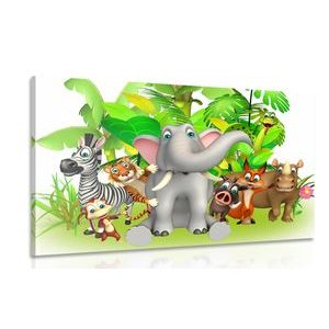 Slika živali z džungle