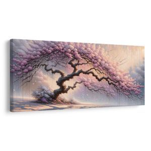 OBRAZ RŮŽOVÝ STROM ŽIVOTA V KVĚTU - OBRAZY STROMY ŽIVOTA - PICTURES