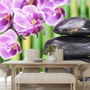 PAPIER PEINT PANORAMIQUE – JARDIN ZEN JAPONAIS - PAPIERS PEINTS FENG SHUI - PAPIERS PEINTS PANORAMIQUES