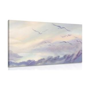 SLIKA LET PTICA NAD KRAJOLIKOM - SLIKE PRIRODE I KRAJOLIKA - SLIKE