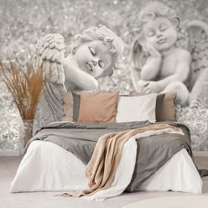 SELF ADHESIVE WALL MURAL PAIR OF ANGELS - SELF-ADHESIVE WALLPAPERS - WALLPAPERS