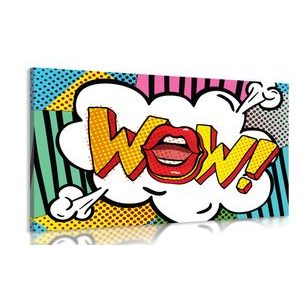 OBRAZ V POP ART ŠTÝLE - WOW! - POP ART OBRAZY - OBRAZY
