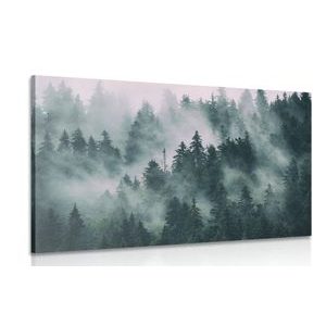 QUADRO MONTAGNE NELLA NEBBIA - QUADRI DI NATURA E PAESAGGIO - QUADRI