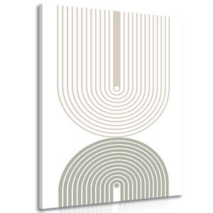 TABLOU CURCUBEIE MINIMALISTE MID-CENTURY - TABLOURI ABSTRACTE - TABLOURI