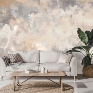 FOTOTAPETA ABSTRAKCYJNE BEŻOWE I SZARE TONY - TAPETY ABSTRAKCYJNE - TAPETY