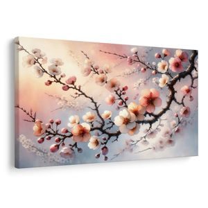 OBRAZ JARNÁ SAKURA - OBRAZY KVETOV - OBRAZY