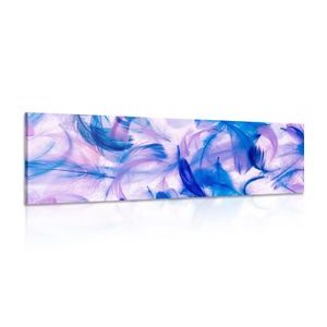 CANVAS PRINT BEAUTIFUL FEATHERS - STILL LIFE PICTURES - PICTURES