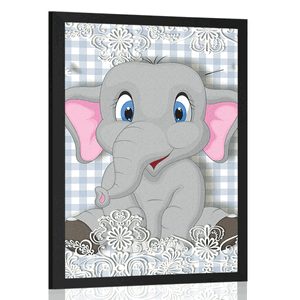 Poster Kleiner Elefant