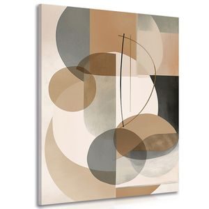 CANVAS PRINT ABSTRACT SHAPES NO9 - PICTURES OF ABSTRACT SHAPES - PICTURES