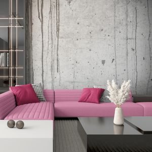 WALL MURAL CONCRETE WALL - WALLPAPERS WITH IMITATION OF BRICK, STONE AND CONCRETE - WALLPAPERS