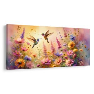 OBRAZ TANEC KOLIBŘÍKŮ - OBRAZY PTÁCI - OBRAZY