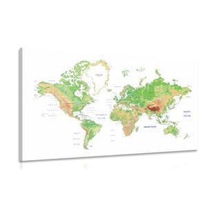 ΕΙΚΌΝΑ ΚΛΑΣΙΚΟΎ ΠΑΓΚΌΣΜΙΟΥ ΧΆΡΤΗ ΜΕ ΛΕΥΚΌ ΦΌΝΤΟ - ΠΊΝΑΚΕΣ - 🔥 ΣΥΝΟΛΙΚΉ ΠΏΛΗΣΗ🔥