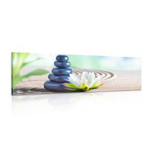 WANDBILD ORIENTALISCHE STEINE - BILDER MIT FENG SHUI-MOTIVEN - BILDER