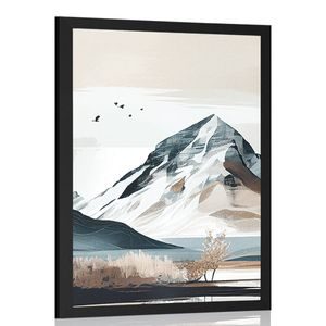 PLAKÁT MALEBNÉ HORY VE SKANDINÁVSKÉM STYLU - POSTER - 🔥 TOTALAUSVERKAUF 🔥