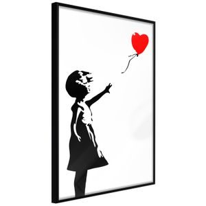 Poszter Banksy: Lány léggömbbel - Banksy: Girl with Balloon